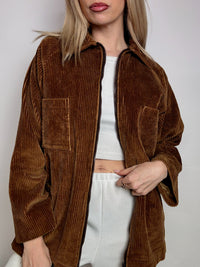 Vintage brown corduroy jacket lined L vintage