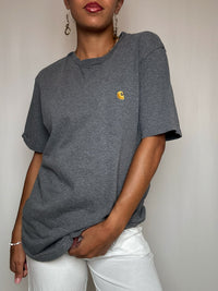 T-shirt gris Carhartt M vintage