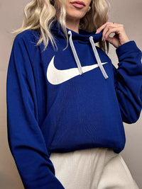 Sweat à capuche bleu NIKE XL vintage