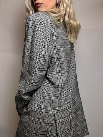 Vintage XL brown wool blazer