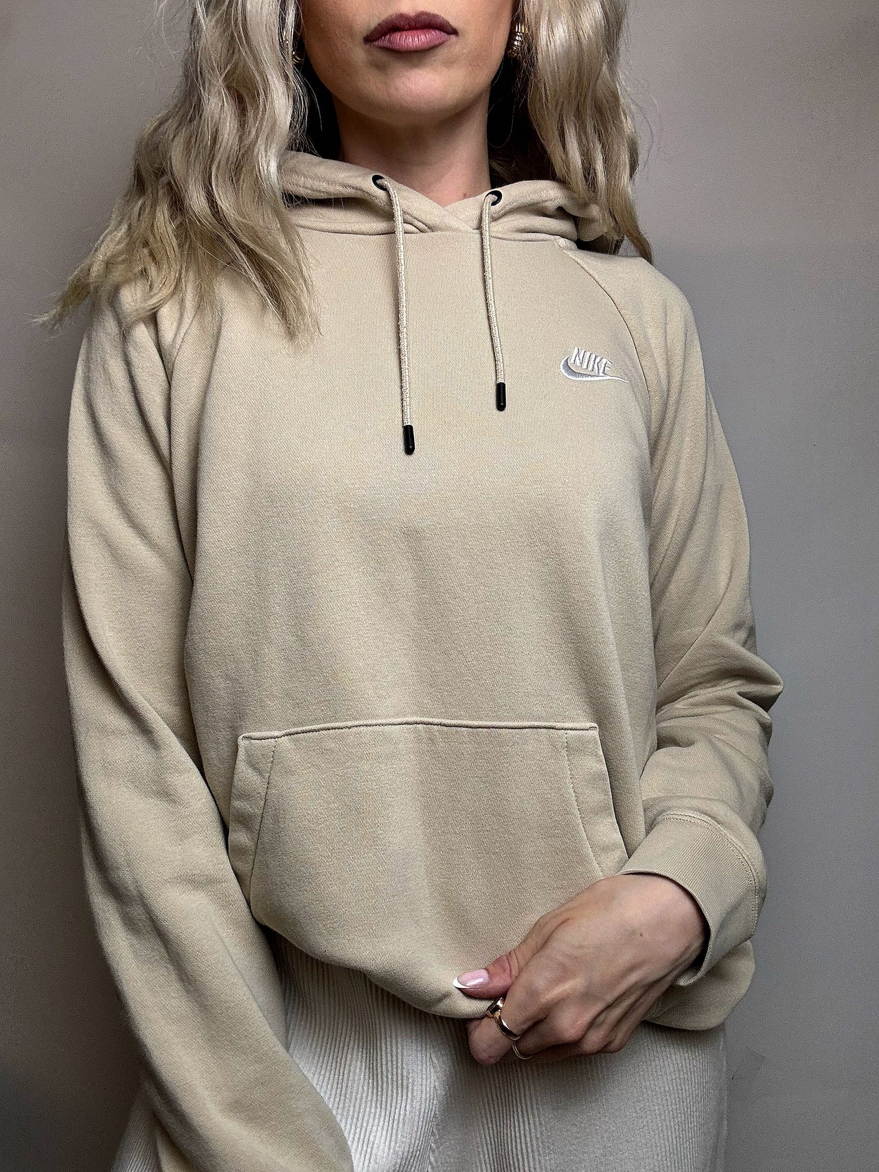 ADIDAS XL Vintage Two-Tone Hoodie