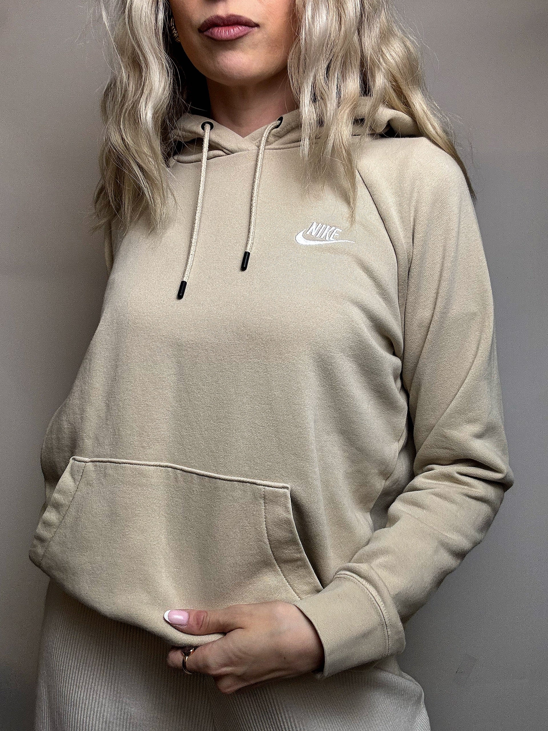 ADIDAS XL Vintage Zweifarbiger Hoodie
