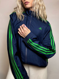 ADIDAS L vintage black sports jacket