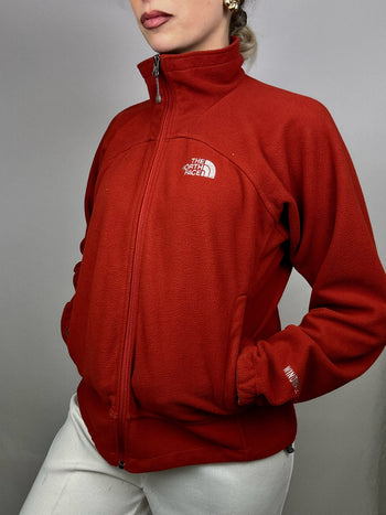 Polaire rouge THE NORTH FACE M Vintage