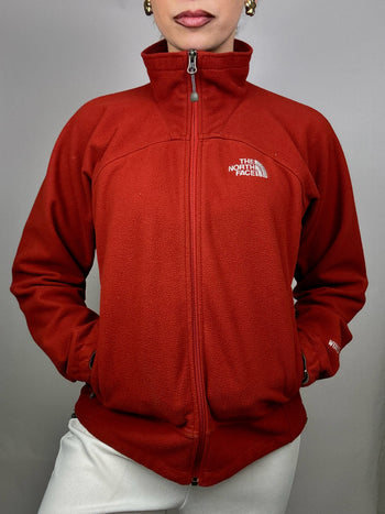 Polaire rouge THE NORTH FACE M Vintage