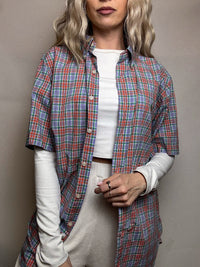 Chemise à carreaux RALPH LAUREN M vintage