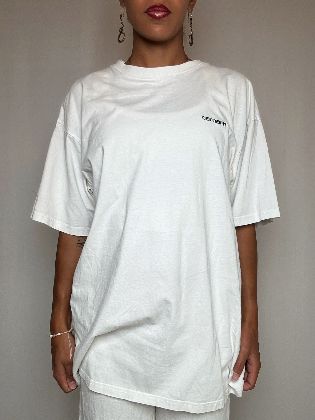 T-shirt blanc Carhartt XL vintage