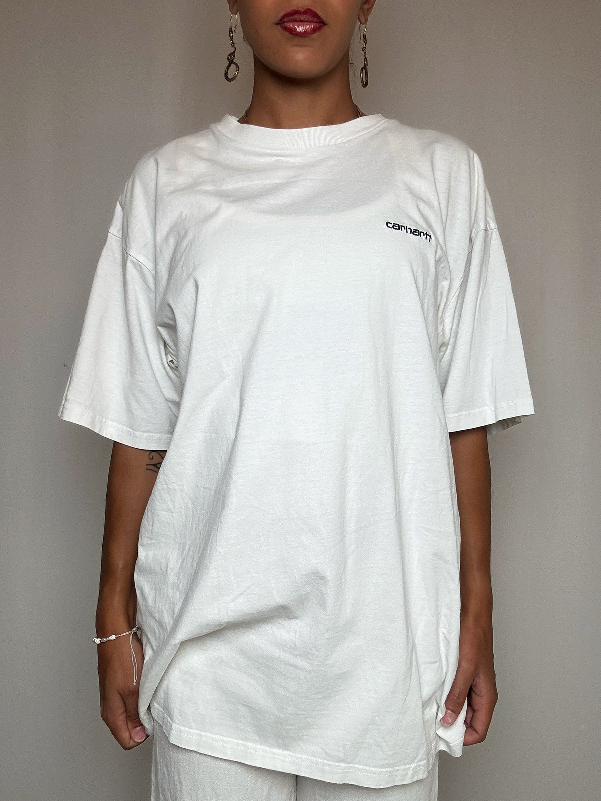 T-shirt blanc Carhartt XL vintage