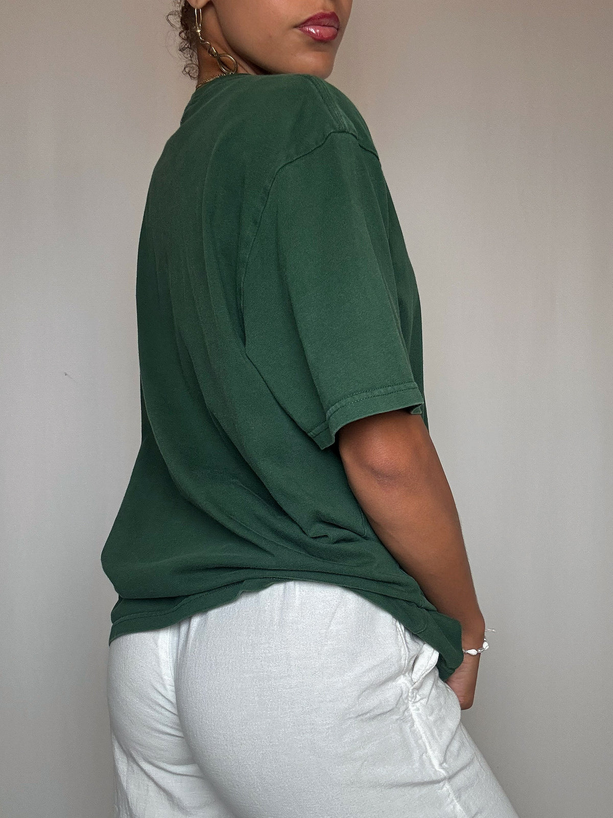 T-shirt vert Carhartt M vintage
