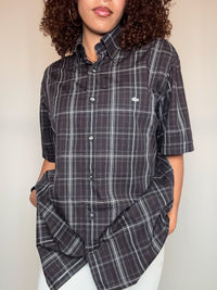 Chemise à manches courtes Lacoste M vintage