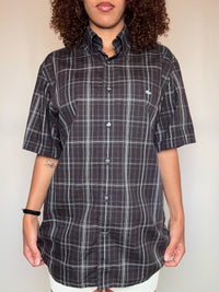 Chemise à manches courtes Lacoste M vintage