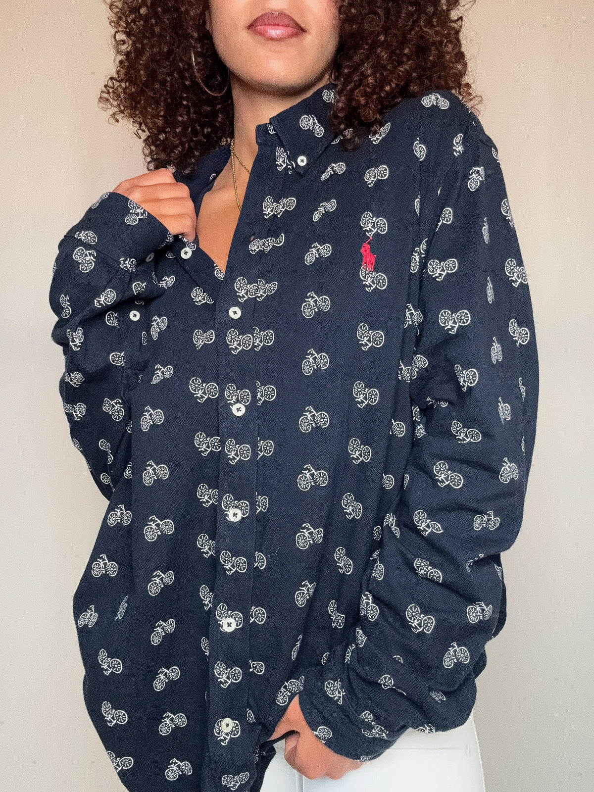 Chemise imprimée Ralph Lauren XL vintage