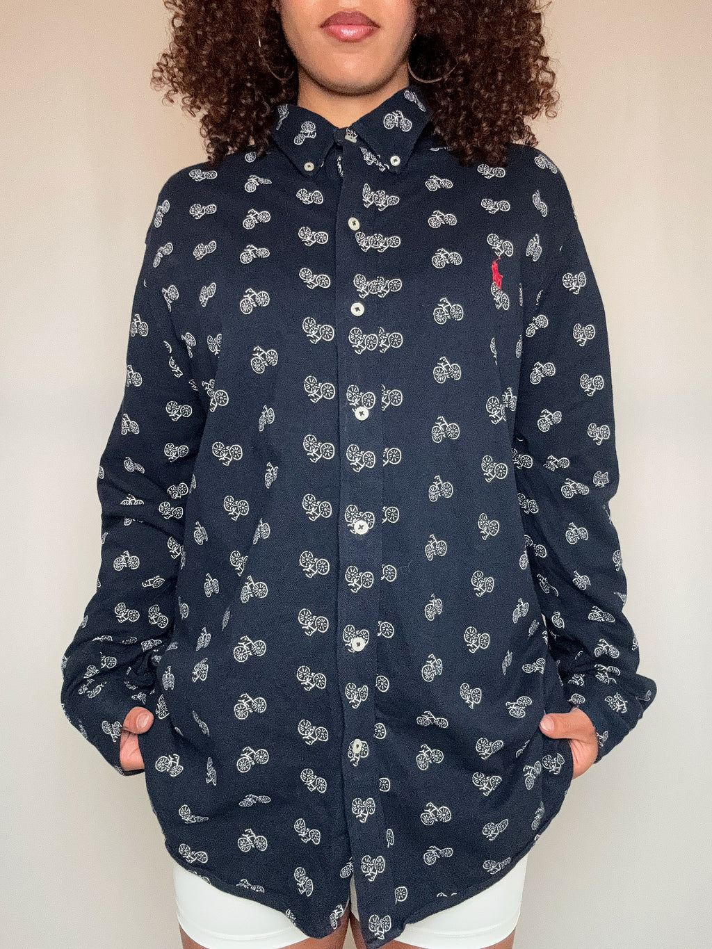 Chemise imprimée Ralph Lauren XL vintage