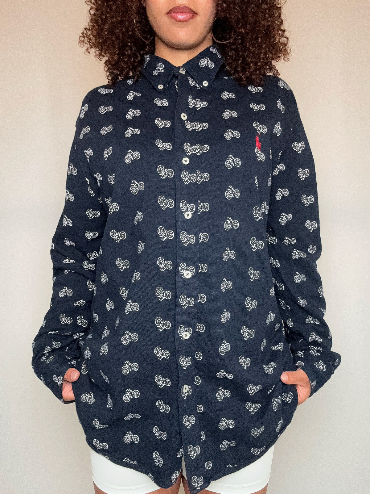 Chemise imprimée Ralph Lauren XL vintage