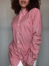 Chemise vichy rouge Ralph Lauren M vintage