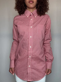 Chemise vichy rouge Ralph Lauren M vintage