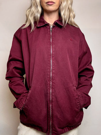 Veste en coton bordeaux CARHARTT XL vintage