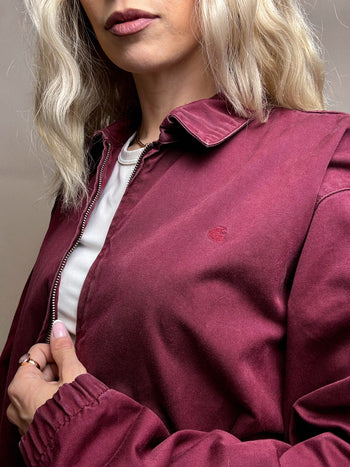 Veste en coton bordeaux CARHARTT XL vintage