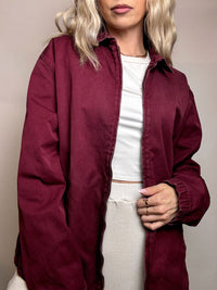 Veste en coton bordeaux CARHARTT XL vintage