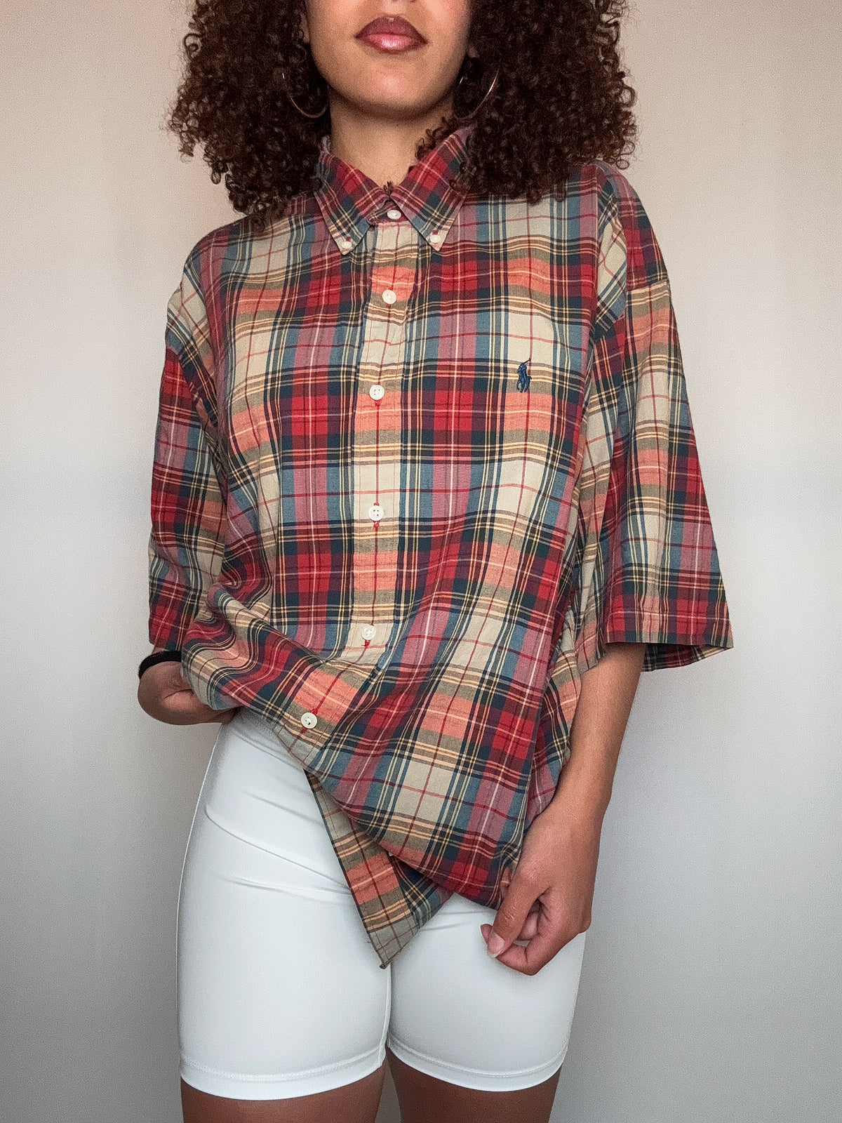 Chemise à carreaux Ralph Lauren XL vintage