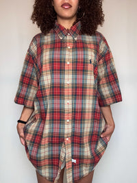 Chemise à carreaux Ralph Lauren XL vintage