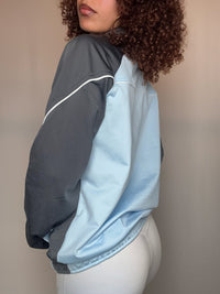 Jacket nike bleu et gris M/L vintage