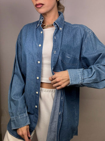 Chemise denim oversize M Vintage