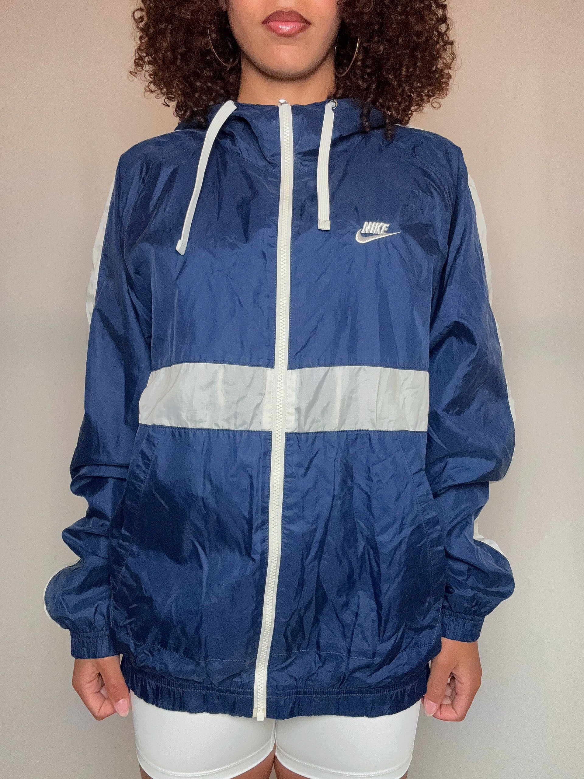 Wintbreaker marine adidas S vintage