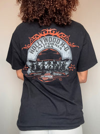 Tshirt noir Harley Davidson M vintage