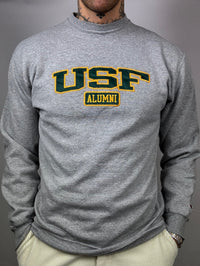 Sweat gris col rond CHAMPION M vintage