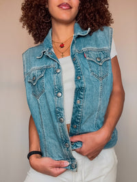 Gilet en denim Levi's L vintage