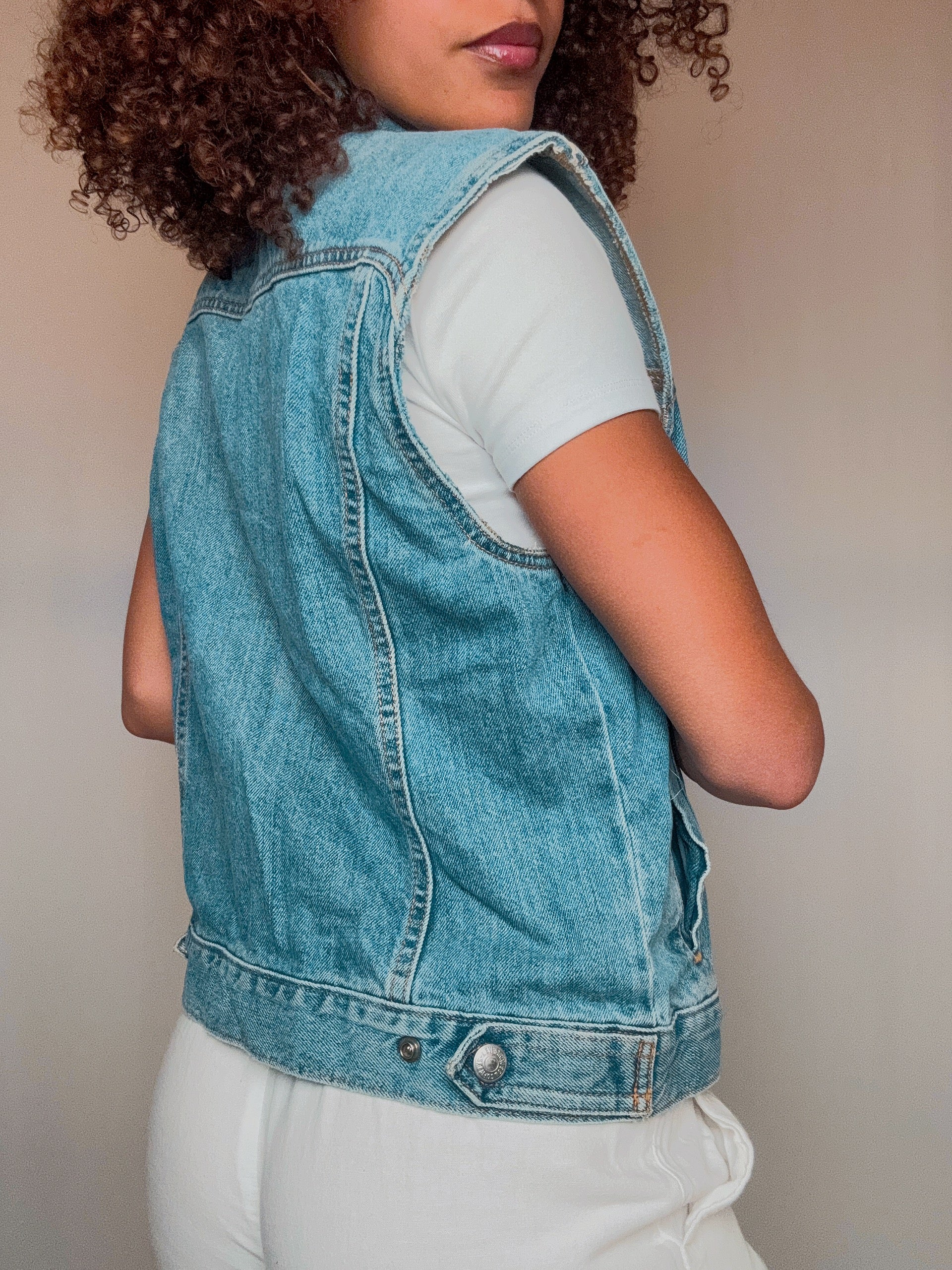 Gilet en denim Levi's L vintage