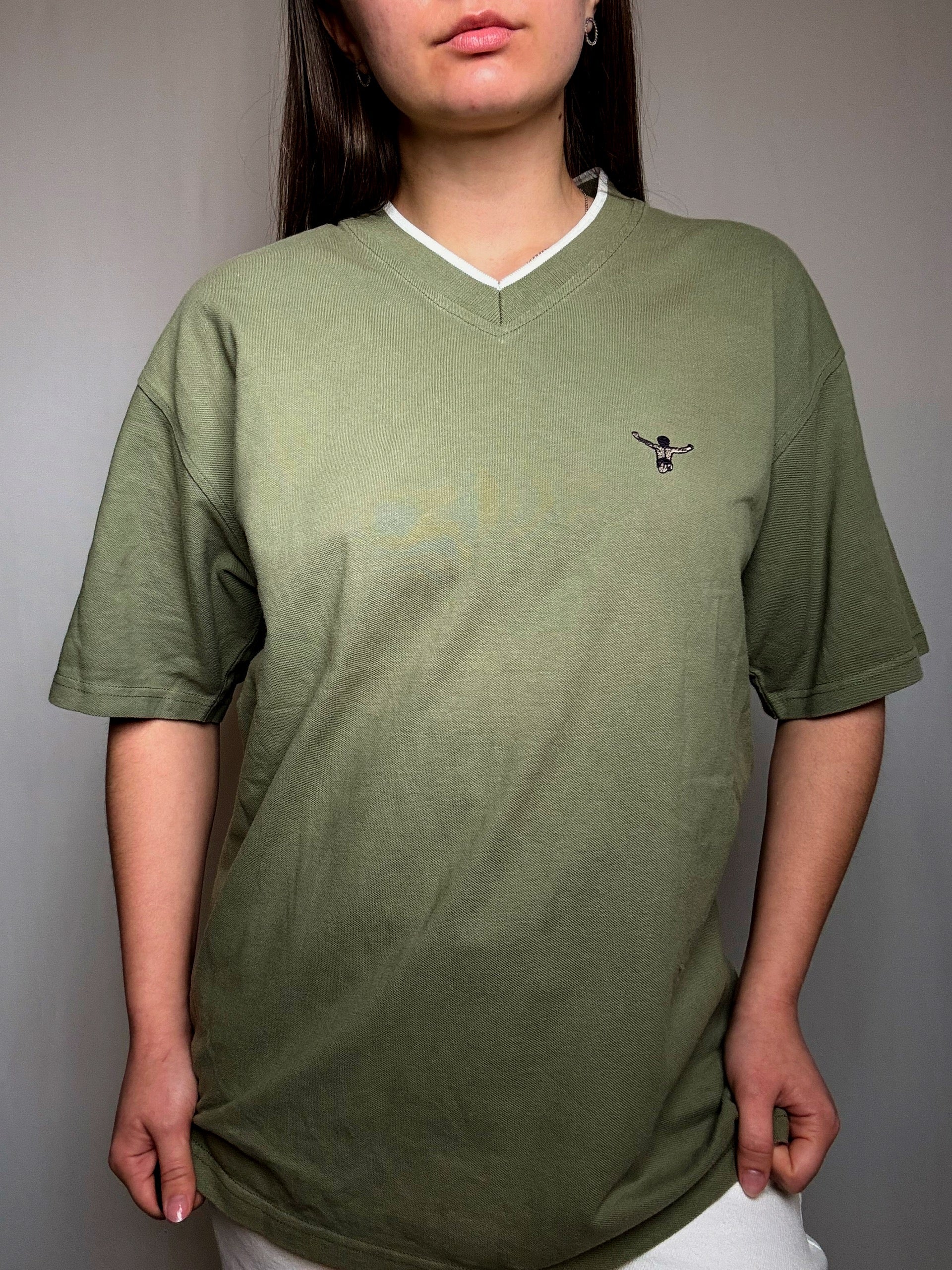 Chièmsee khaki T-shirt XL vintage