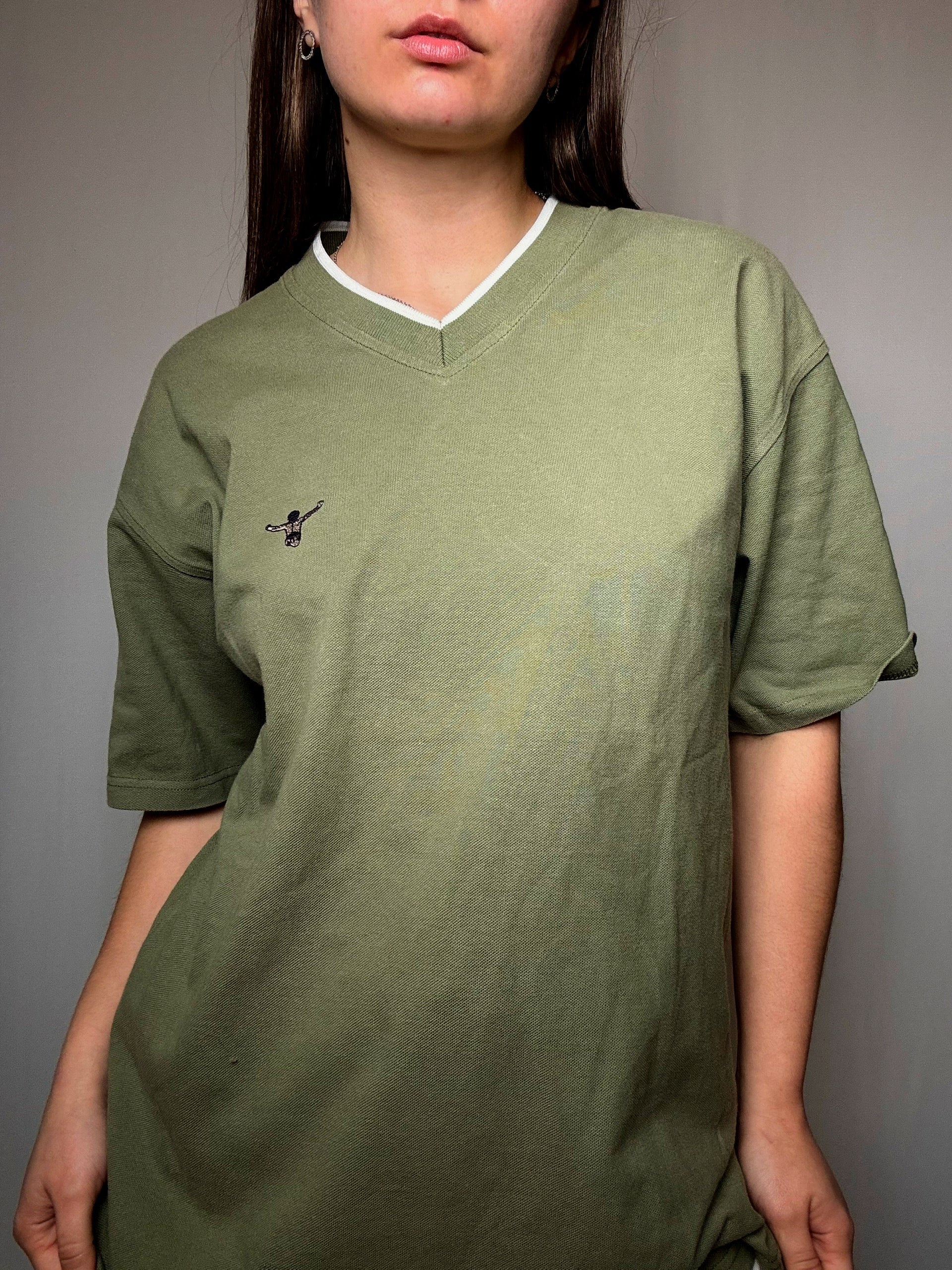 Chièmsee khaki T-shirt XL vintage