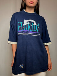 T-Shirt Florida Marine 2XL Vintage