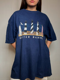 T-Shirt Outer Banks XXL Vintage