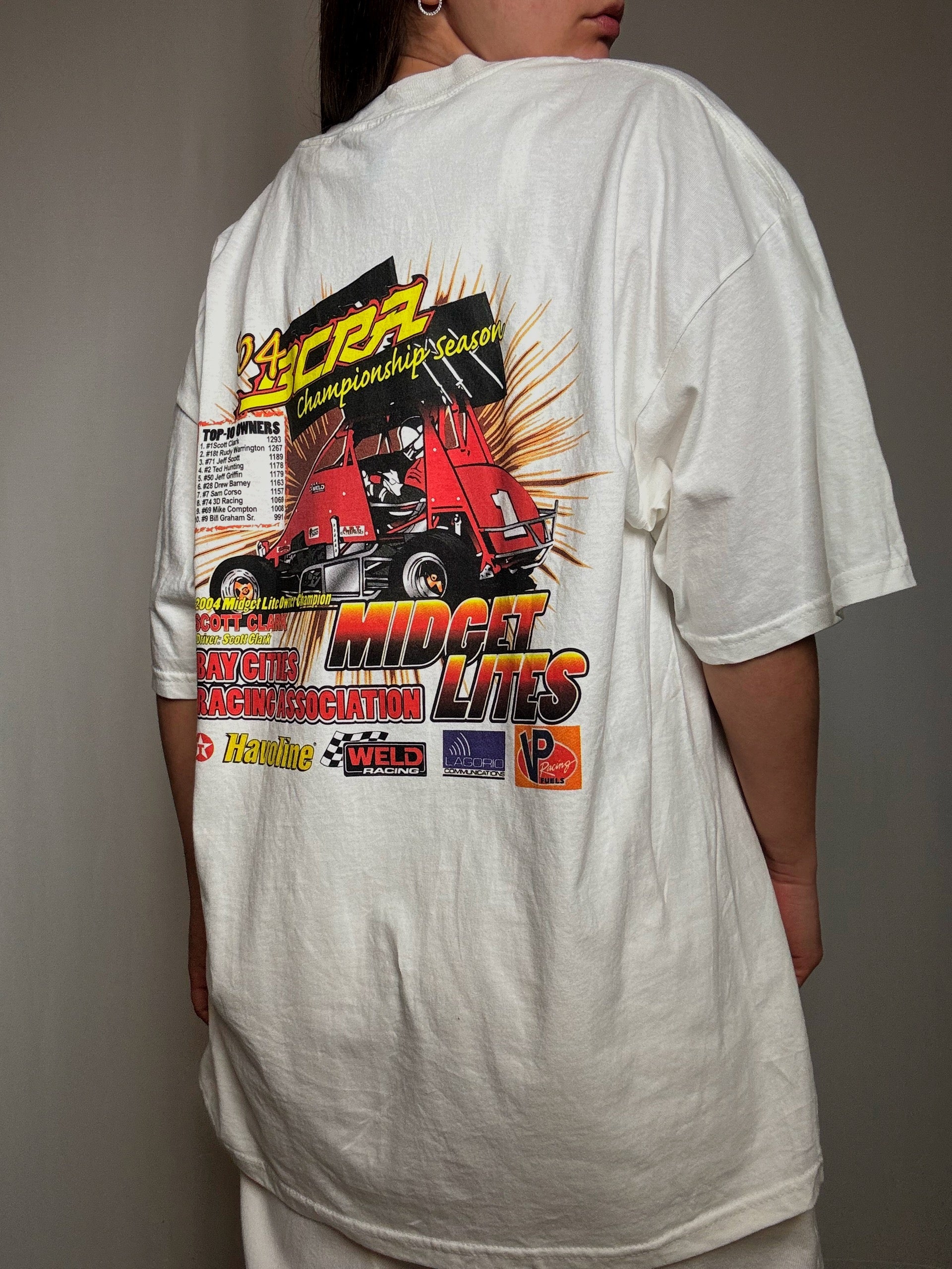 Tshirt racing XL vintage