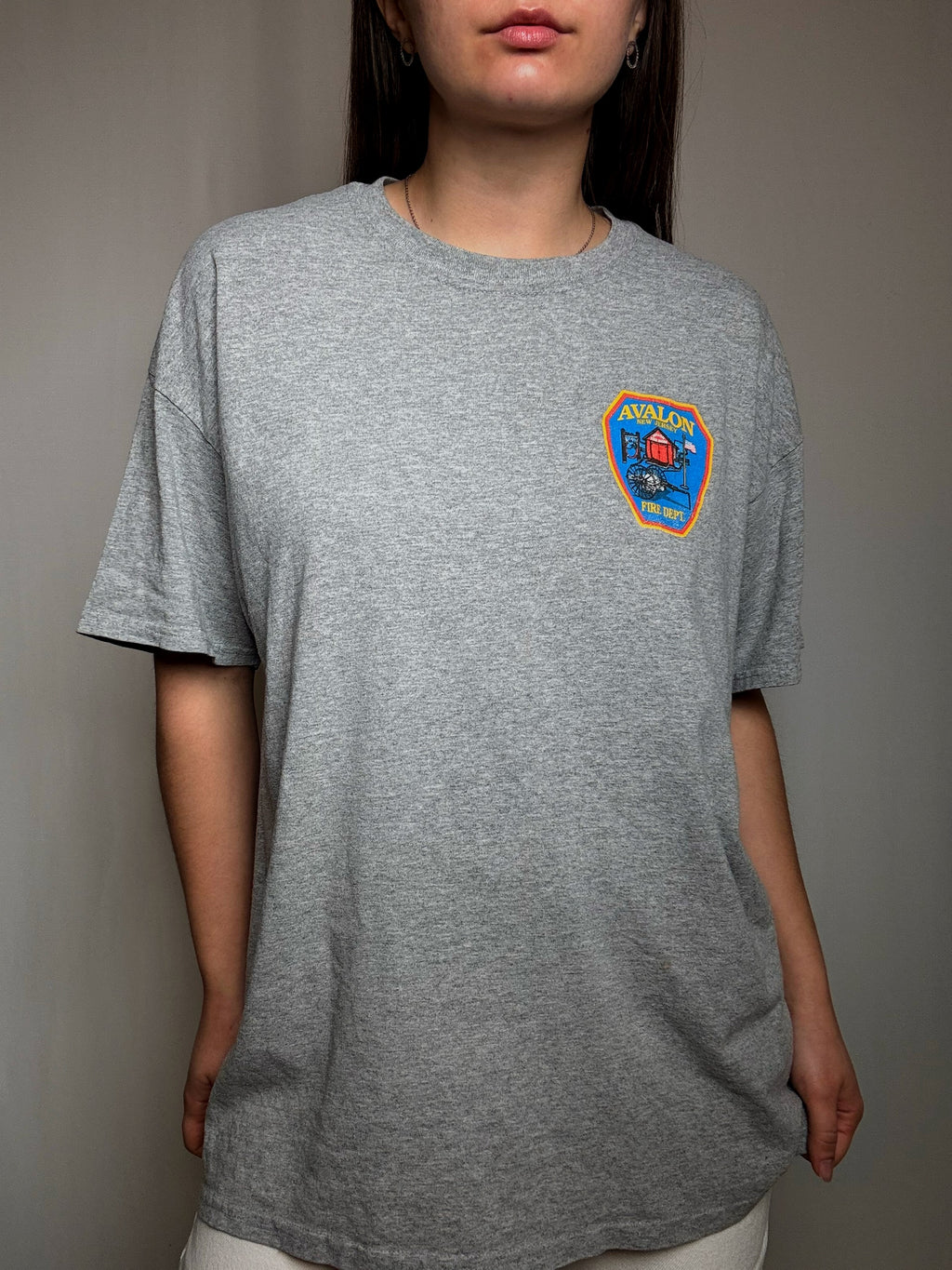 Tshirt gris L vintage
