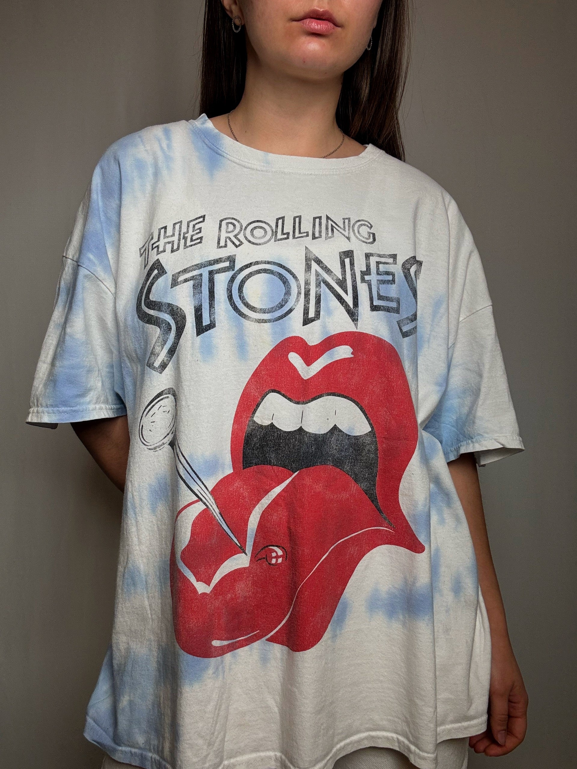 Tshirt délavé Rolling Stones XXL vintage
