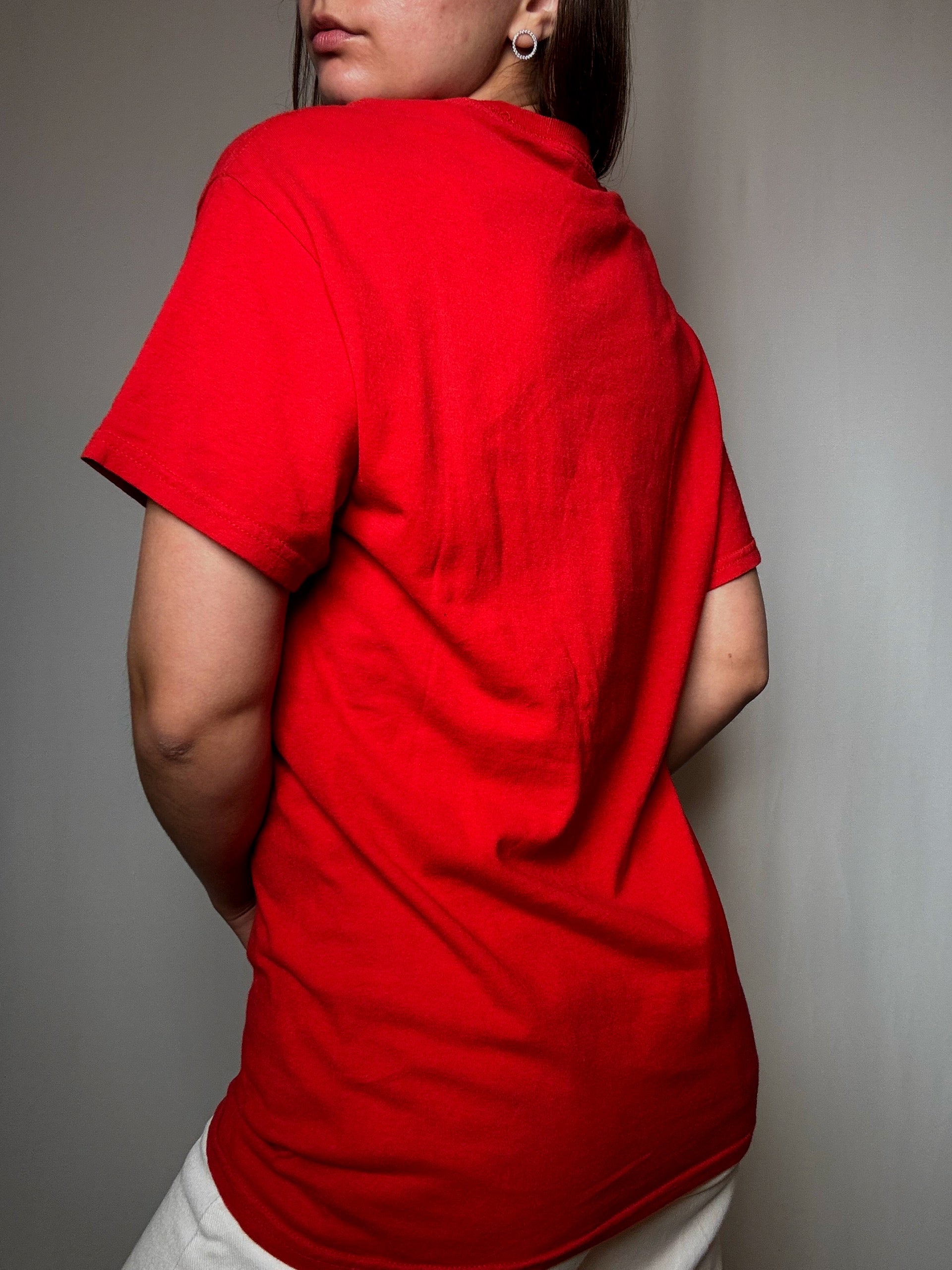 Tee shirt rouge rock 4 life M vintage