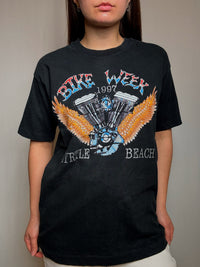 T-Shirt Rennradwoche L vintage