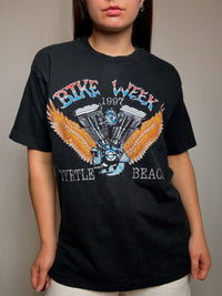 T-Shirt Rennradwoche L vintage