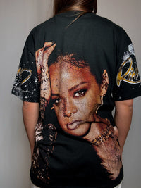 Tee shirt imprimé Rihanna L/XL vintage