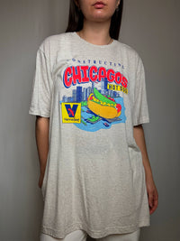 Bedrucktes Oversize Vintage-T-Shirt
