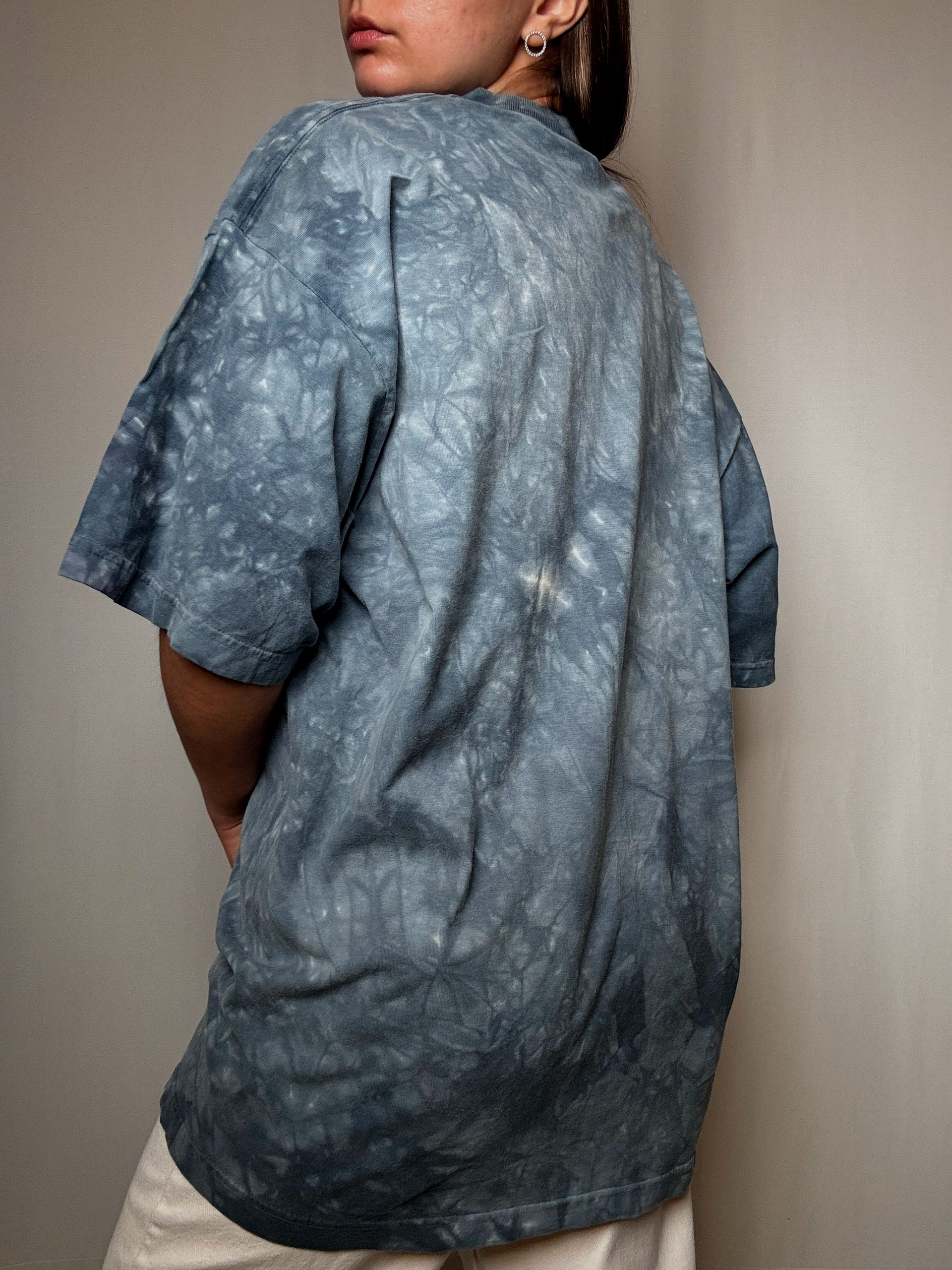 Tshirt délavé poisson XXL vintage