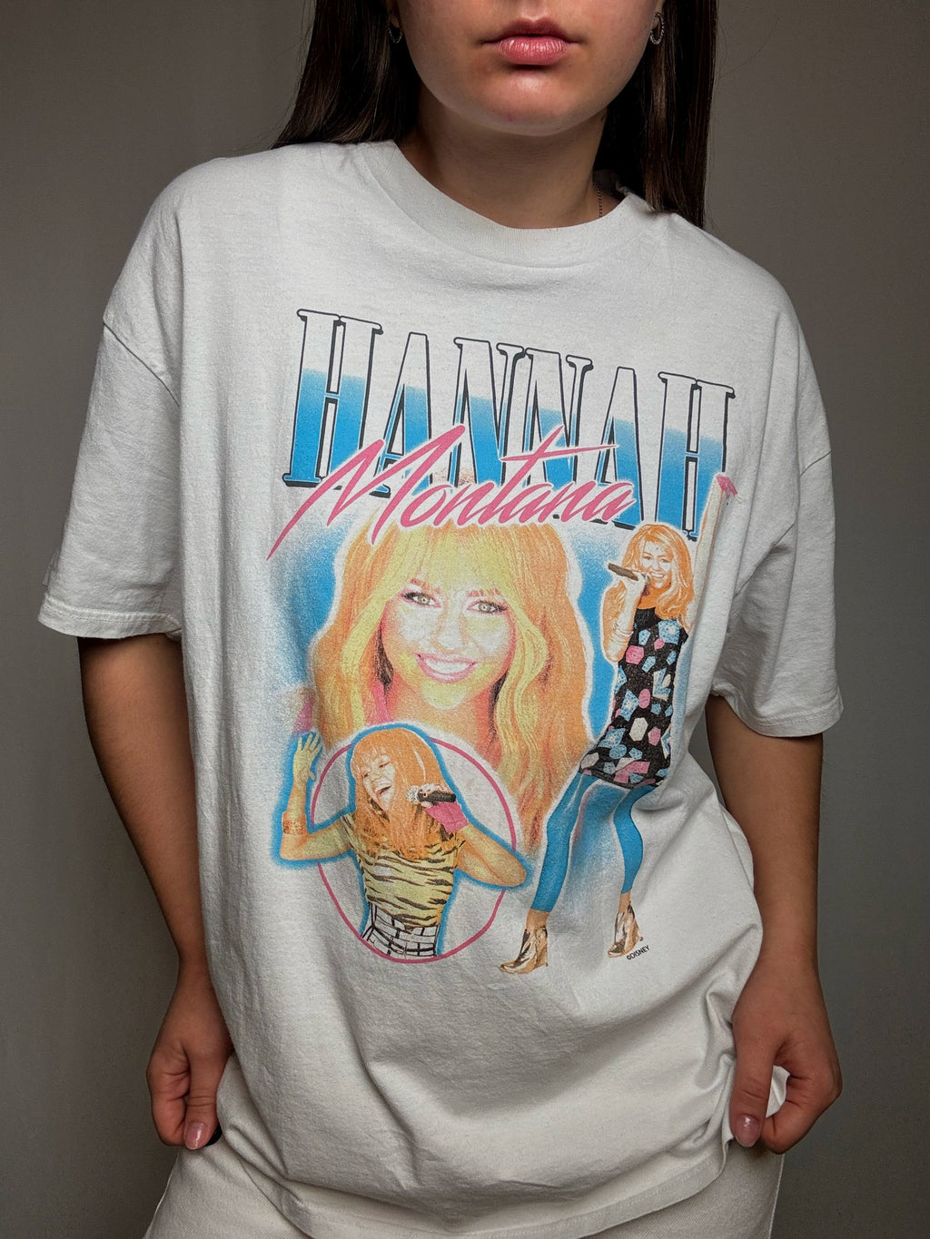 T-Shirt Hannah Montana XL Vintage