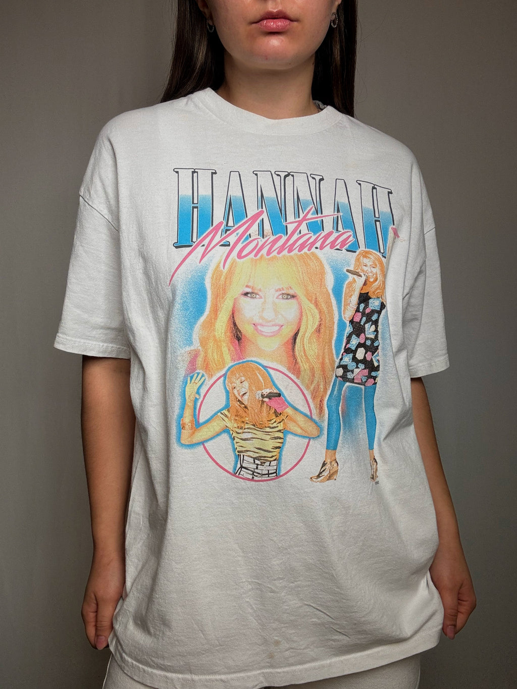 T-Shirt Hannah Montana XL Vintage