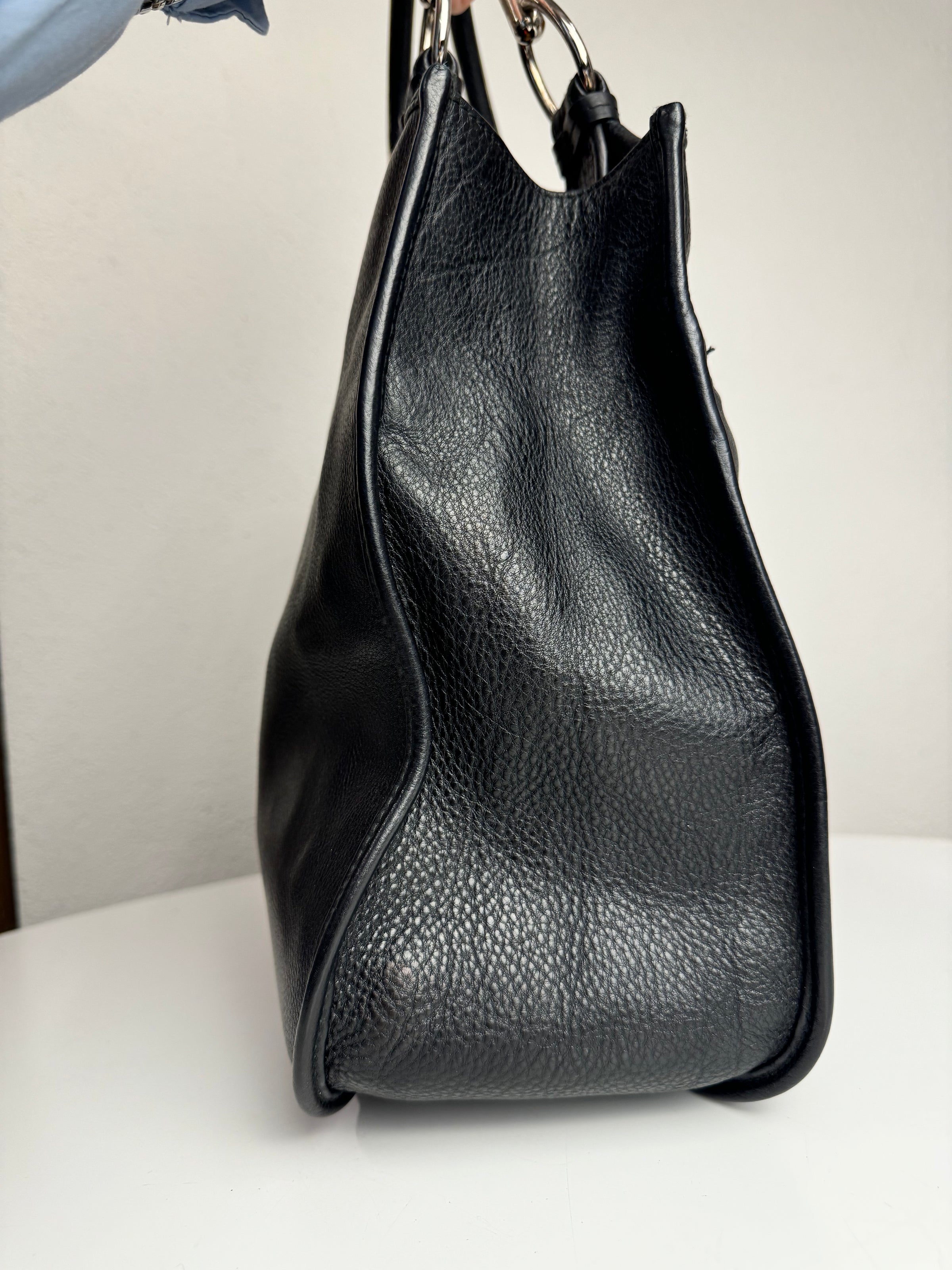 Sac Hobo DIOR noir vintage