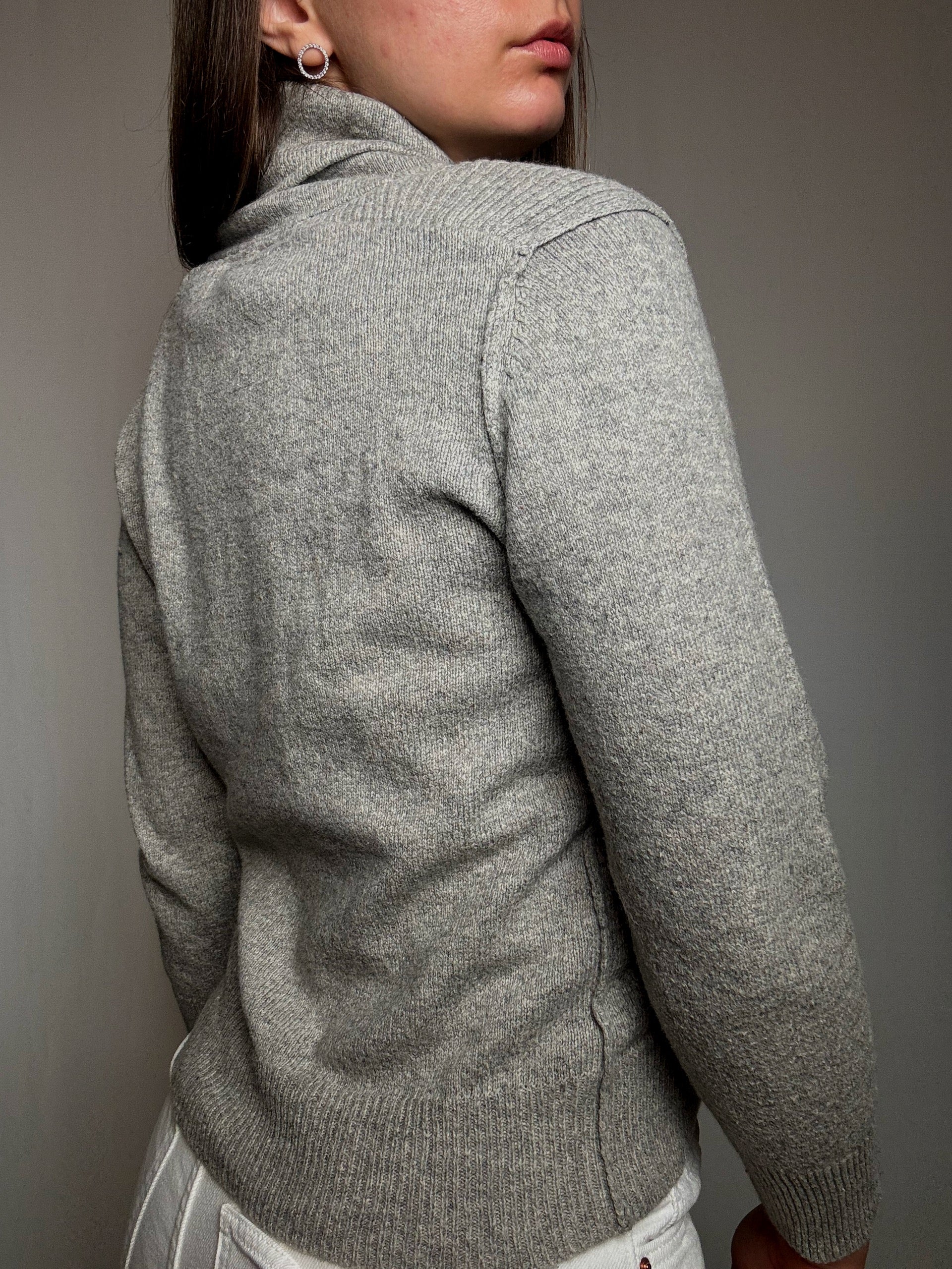 Cardigan gris Lacoste XS/S vintage
