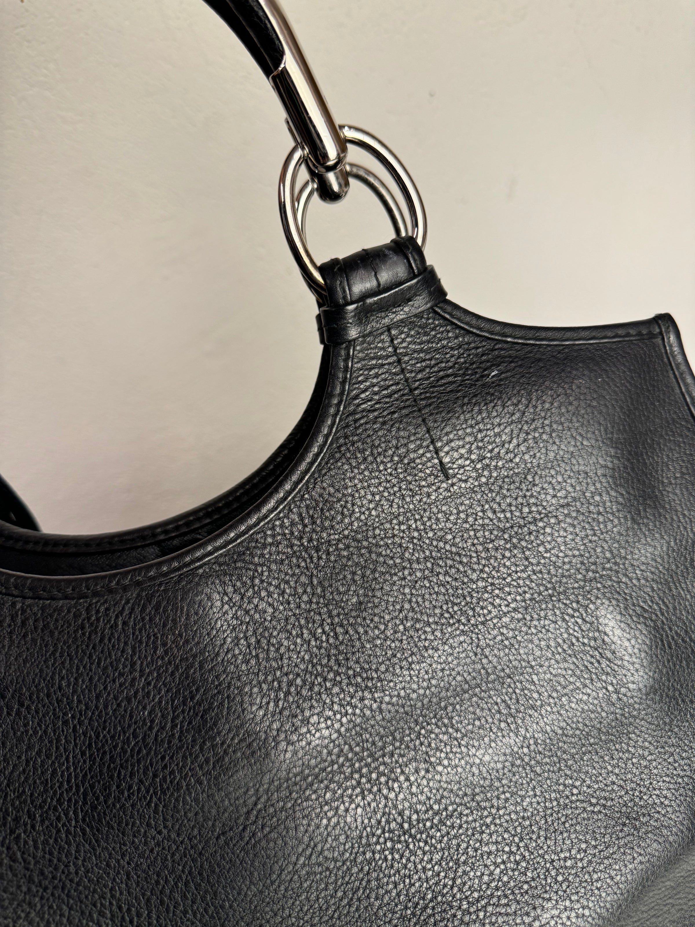 Sac Hobo DIOR noir vintage